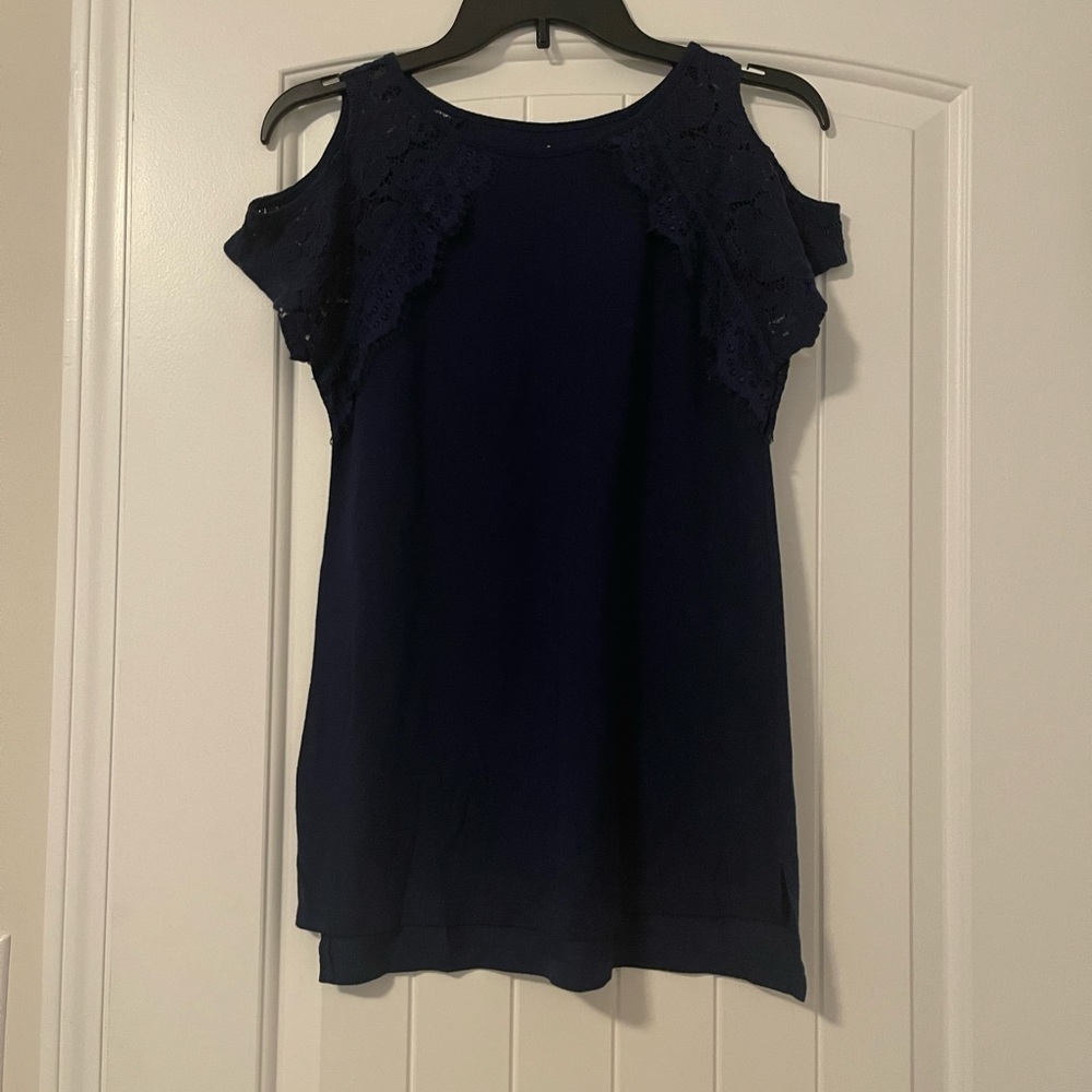 Navy blue shirt